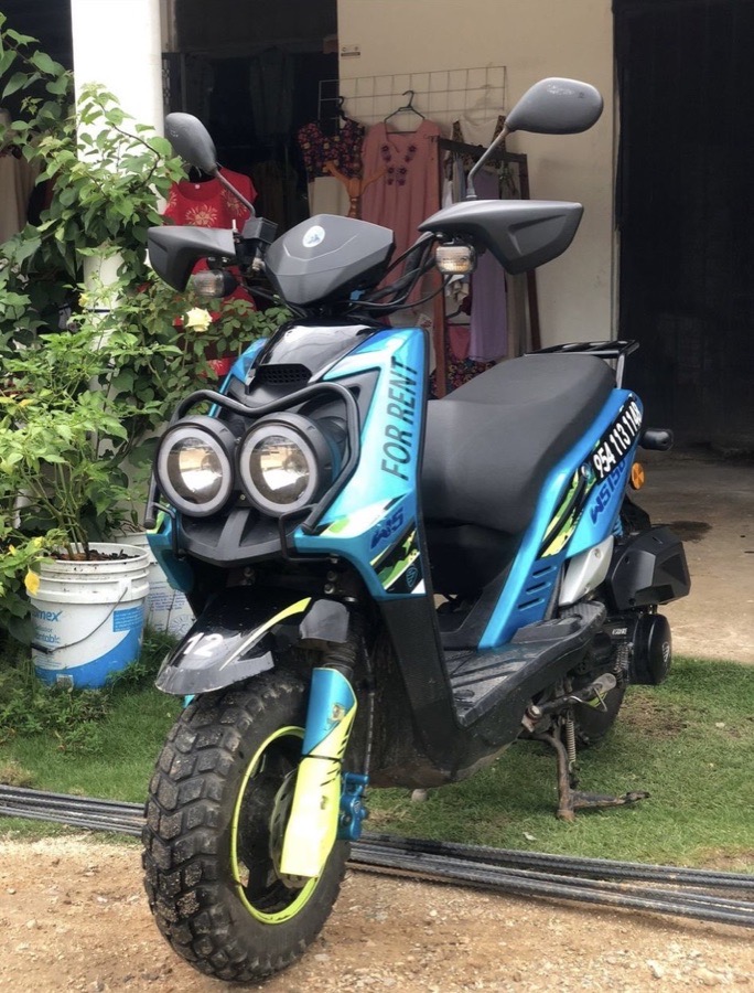 Italika WS150 en renta en Puerto Escondido